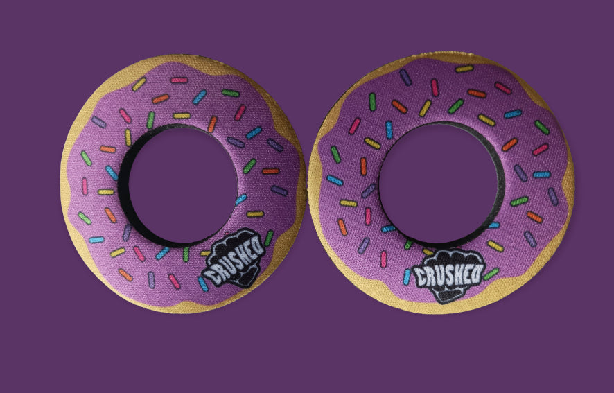 Lavender Sprinkle Grip Donuts