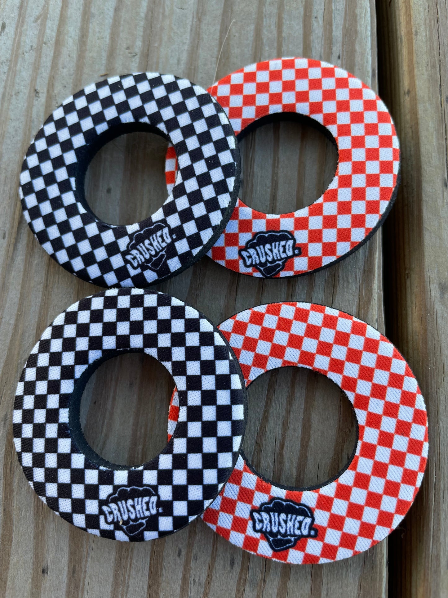 Checkered Grip Donuts