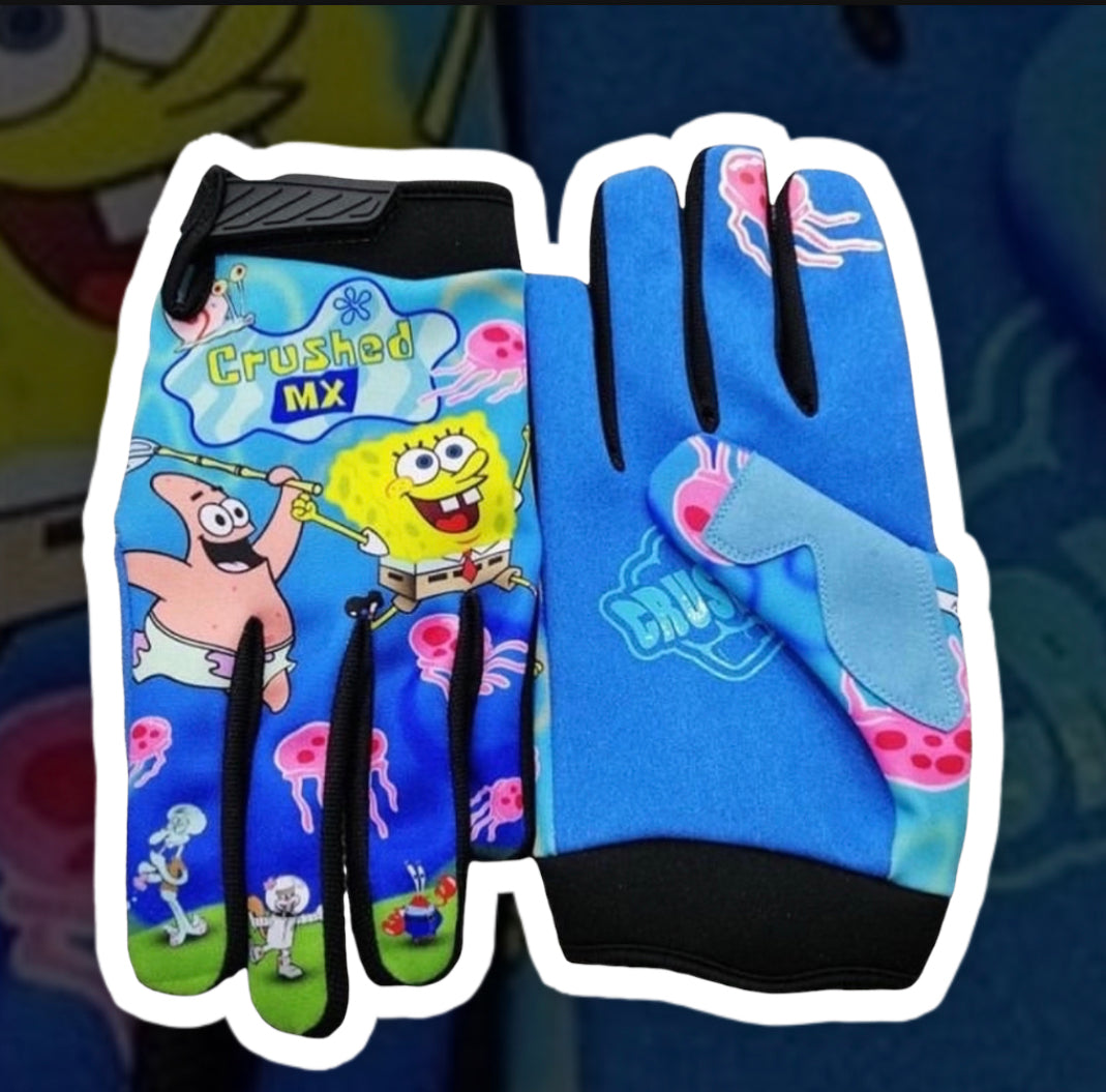 Square Pants Crushed Gloves