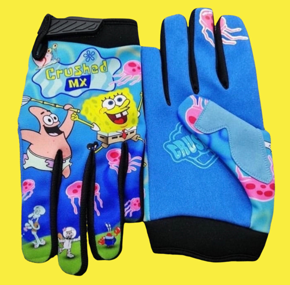 Square Pants Crushed Gloves