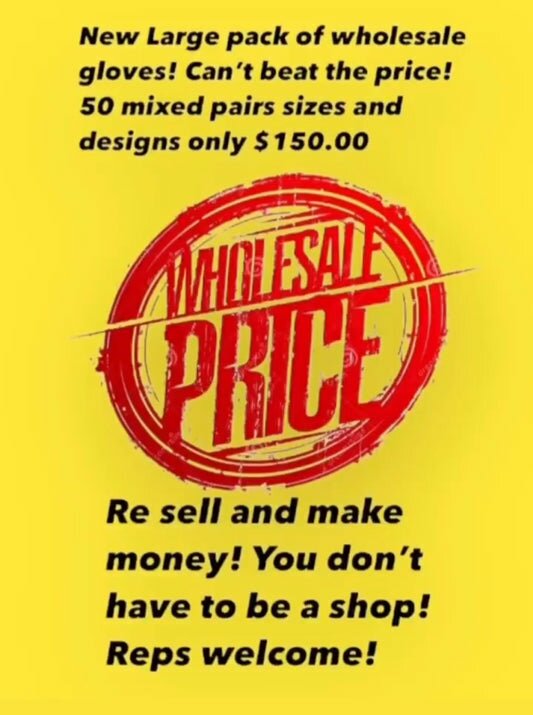 50 Pack Wholesale Gloves