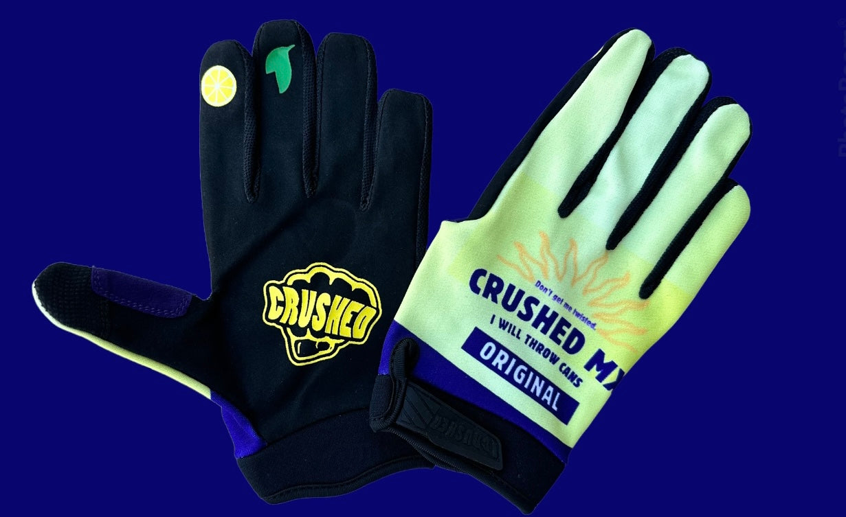 Crushed Twisted Gloves