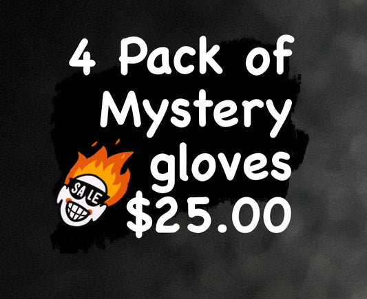 Pack of 4 Mystery Gloves