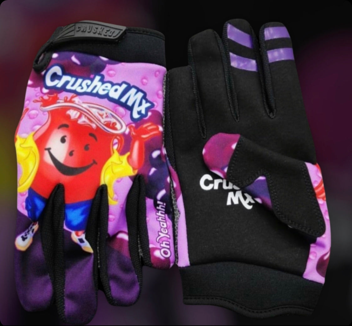 Purple “Cool” Aid Crushed Gloves