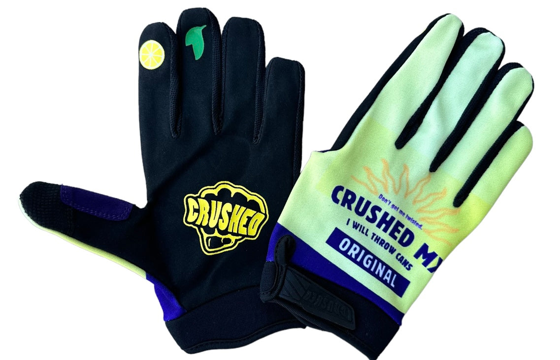 Crushed Twisted Gloves