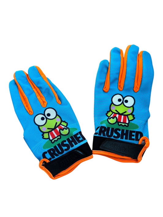 Crushed Keroppi gloves