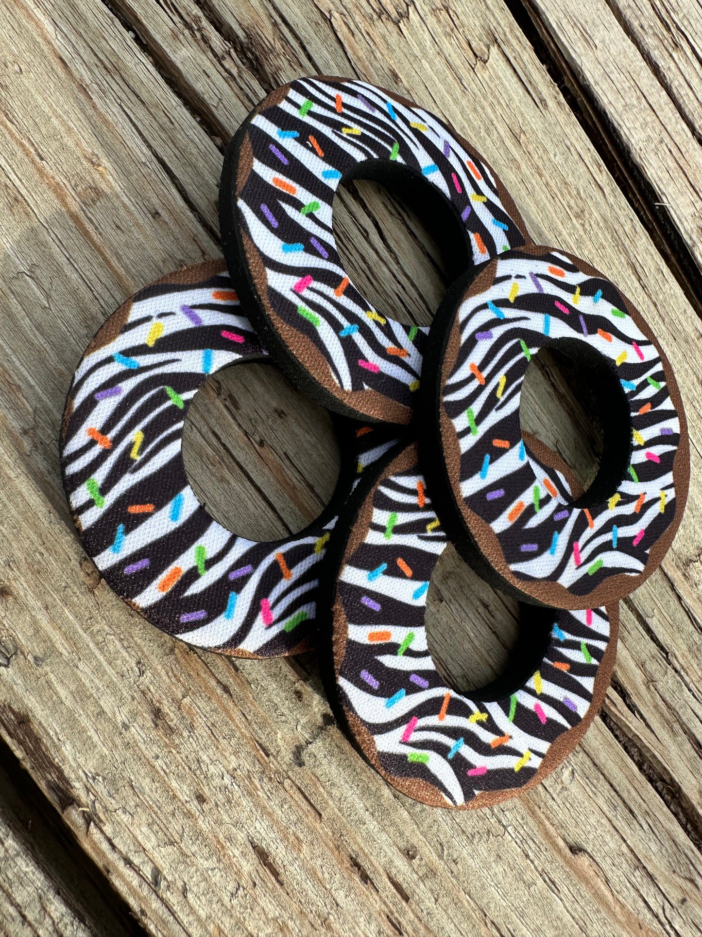 Zebra Grip Donuts